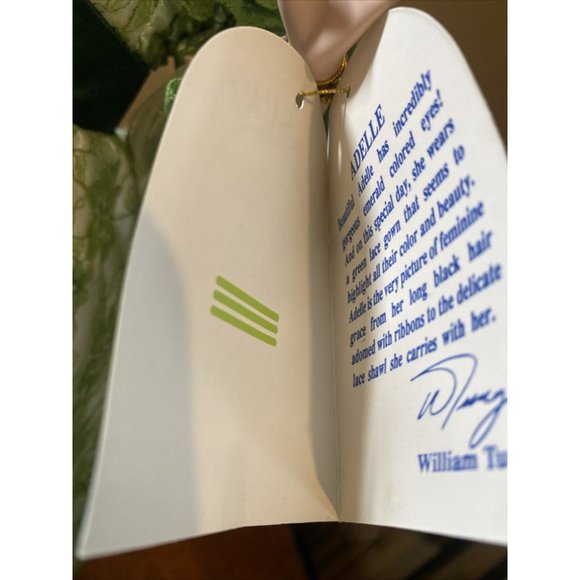 William Tung ADELLE Porcelain Doll Hand Crafted Limited Treasures - Picture 4 of 7